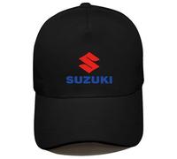 Auto Baseballkappe für Suzuki Splash 2012-2014,Baumwolle Sonnenmütze Sportliche Kappe Outdoor Baseballkappe Verstellbare für Herren und Damen Fashion Accessoires,Black