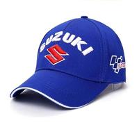 Auto Baseballkappe für Suzuki Swift 2017-2023, Auto Sport Baseball Cap Unisex Kappe Baumwolle Baseball Cap Verstellbare Suzuki Logo Baseballkappe für Herren und Damen,One Size-Blue
