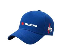 Auto Baseballkappe für Suzuki XL7 2020 2021 2022 2023, Auto Sport Baseball Cap Unisex Kappe Baumwolle Baseball Cap Verstellbare Suzuki Logo Baseballkappe für Herren und Damen,Blue-B