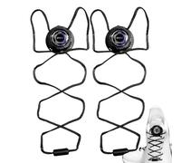 Auto Lock Twist Buckle Cord - Stretch-Spitzen-Alternative, sofortiger Straffmechanismus | Schnürsenkel im -Stil, praktische Slipon-Trainer-Einstellvorrichtung, flexibel, langlebig, für den Alltag