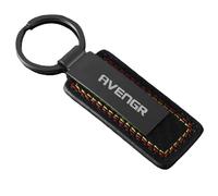 Auto Schlüsselanhänger,für Avenger Anti Schlüsselring Design Carbonfaser Verlust Personalisierte Logo Männer Frauen Zubehör,A