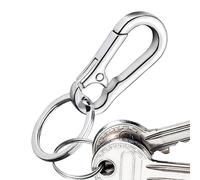 Auto Schlüsselanhänger für Männer - Zink-Legierung Schlüsselhalter, stilvolles Karabiner Zubehör | Strapazierfähiger Metall-Schlüsselorganizer für Gürtel, Jeans, Rucksäcke oder Schultaschen, modische