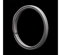 Auto-Schlüsselanhänger mit Metalllegierung, Schlüsselanhänger, Schnallen-Anhänger mit leichtem Material und starker Beständigkeit gegen Hitze und Säure (grau, 26 mm)