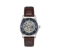 Automatikuhr BOSS "PRINCIPLE SKELETON", braun, Armbanduhren, Herren, Automatikuhr, Armbanduhr, Herrenuhr, Mechanische Uhr, Lederarmband, analog (48212045-0) braun
