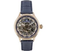 Automatikuhr CARL VON ZEYTEN "Horbach", blau, Armbanduhren, Damen, Automatikuhr, Armbanduhr,Damenuhr, Skelettuhr, Made in Germany, Mechanische Uhr (62185519-0) blau
