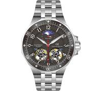 Automatikuhr CARL VON ZEYTEN "Kirchzarten", silber (silberfarben, schwarz), Armbanduhren, Herren, Automatikuhr, Armbanduhr, Herrenuhr, Made in Germany, Mechanische Uhr (75424229-0) silberfarben, schwa