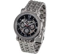 Automatikuhr CARL VON ZEYTEN "Kniebis", silber (silberfarben), Armbanduhren, Damen, Automatikuhr, Armbanduhr, Damenuhr, Made in Germany, Mechanische Uhr, Datum (24975664-0) silberfarben