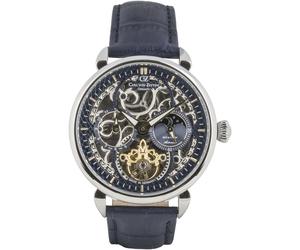 Automatikuhr CARL VON ZEYTEN "Neukirch", blau, Armbanduhren, Herren, Automatikuhr, Armbanduhr, mechanische Uhr, Herrenuhr, Skelettuhr, Made in Germany (26051642-0) blau