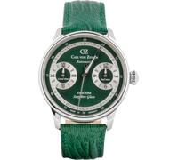 Automatikuhr CARL VON ZEYTEN "Schönmünzach", grün (grün, grün), Armbanduhren, Herren, Automatikuhr, Armbanduhr, mechanische Uhr, Herrenuhr, Made in Germany, Dualzeit (43691012-0) grün, grün