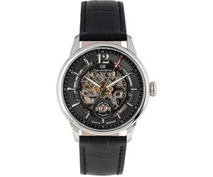Automatikuhr CARL VON ZEYTEN "Schramberg", schwarz, Armbanduhren, Herren, Automatikuhr, Armbanduhr, Herrenuhr, Skelettuhr, Made in Germany, Mechanische Uhr (21106164-0) schwarz