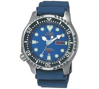 Automatikuhr CITIZEN "Promaster Mechanical Diver", blau, Armbanduhren, Damen, Automatikuhr, Armbanduhr, Herrenuhr, Damenuhr, Taucheruhr, bis 20 bar wasserdicht (772728-0) blau