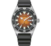 Automatikuhr CITIZEN "Promaster Mechanical Diver", schwarz (schwarz, orange), Armbanduhren, Damen, Automatikuhr, Armbanduhr, Herrenuhr, Damenuhr, Taucheruhr, bis 20 bar wasserdicht (87741623-0) schwar