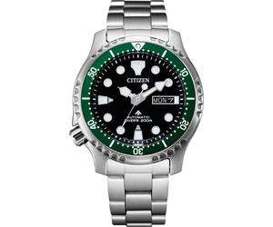 Automatikuhr CITIZEN "Promaster Mechanical Diver", silber (silberfarben), Armbanduhren, Damen, Automatikuhr, Armbanduhr, Herrenuhr, Damenuhr, Taucheruhr, bis 20 bar wasserdicht (59729143-0) silberfarb