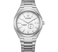 Automatikuhr CITIZEN, silber (titansilberfarben, silberfarben), Armbanduhren, Damen, Automatikuhr, Armbanduhr, Herrenuhr, Damenuhr, Titan, Saphirglas, bis 10bar wasserd. (49594136-0) titansilberfarben