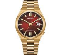 Automatikuhr CITIZEN "TSUYOSA 60h", gold (roségoldfarben, rot), Armbanduhren, Herren, Automatikuhr, Armbanduhr, Damenuhr, Herrenuhr, Edelstahlarmband, Saphirglas, Datum (55261344-0)