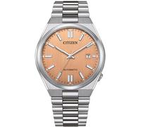 Automatikuhr CITIZEN "TSUYOSA 60h", silber (silberfarben, bronzefarben), Armbanduhren, Herren, Automatikuhr, Armbanduhr, Damenuhr, Herrenuhr, Edelstahlarmband, Saphirglas, Datum (43778145-0)