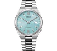 CITIZEN Herren Analog Automatik Uhr mit Edelstahl Armband NJ0151-88M
