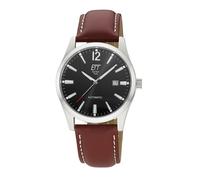 ETT Eco Tech Time EGS-40407-21L Herrenuhr Automatik Motion Drive Leder Braun