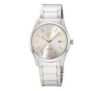 Automatikuhr ETT "Motion Drive", silberfarben, gelbgoldfarben, Armbanduhren, Herren, Automatikuhr, Armbanduhr, Herrenuhr, Mechanische Uhr, Edelstahlarmband, analog, Tag (72596708-0) silberfarben, gelb