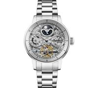 Automatikuhr INGERSOLL "The Jazz", silberfarben, silberfarben, silberfarben, Armbanduhren, Herren, silberfarben, Automatikuhr, Armbanduhr, Herrenuhr, Mechanische Uhr, Edelstahlarmband, analog (8902306
