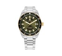 Automatikuhr TOMMY HILFIGER "TH85", silber (silberfarben), Armbanduhren, Herren, Automatikuhr, Armbanduhr, Herrenuhr, Mechanische Uhr, Edelstahlarmband, analog, Tag (64186749-0) silberfarben