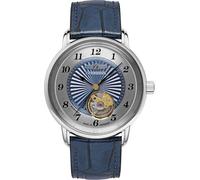 Automatikuhr ZEPPELIN "Friedrichshafen Lady Open Heart", blau (dunkelblau, hellblau), Armbanduhren, Damen, Automatikuhr, Armbanduhr, Damenuhr, Made in Germany, Mechanische Uhr, analog (95783051-0)