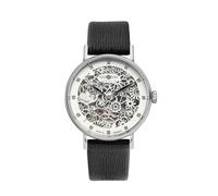 Automatikuhr ZEPPELIN "Princess of the Sky", schwarz-weiß (schwarz, weiß), Armbanduhren, Damen, Automatikuhr, Mechanische Uhr, Armbanduhr, Damenuhr, Lederarmband, Made in Germany (444816-0)