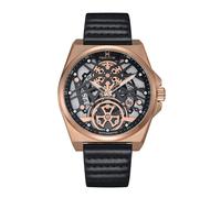 Automatische Romero-Heritor-Uhr mit Lederarmband Einheitsgröße