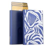 Automatischer kartenhalter aus aluminium mit RFID schutz, originelle, schlanke und minimalistische geldbörse für herren und damen, kapazität 1 bis 6 karten, Modell Slider (Gravur Matisse)