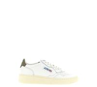 Autry Bicolor Rindsleder-Low-Top-Sneaker EU39/US9 Weiß