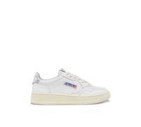 Autry Damen Sneaker MEDALIST LOW METALLIC LEATHER, weiss, Gr. 37EU