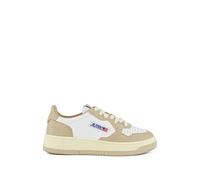 Autry Damen Sneaker MEDALIST LOW, weiss/sand, Gr. 41EU