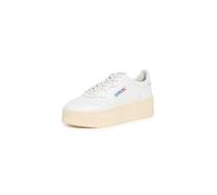 AUTRY Damen-Sneakers aus Leder Platform PTLW LL15 Weiß