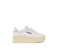 Autry Plateau Sneaker aus Leder in Weiß, Größe 40