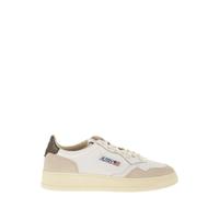 Autry Low-Top Sneaker - Medalist Low - Leather And Suede Sneakers - Gr. 41 (EU) - in Beige - für Damen