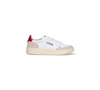 Autry Low-Top Sneaker - "Medalist" Low-Top Sneakers White - Gr. 44 (EU) - in Rot - für Damen