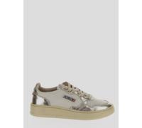 Autry Low-Top Sneaker - Medalist Low Two-Tone Sneakers In White - Gr. 36 (EU) - in Weiß - für Damen