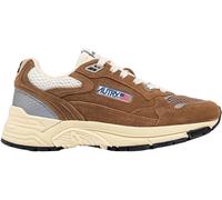 Autry Low-Top Sneaker - Sneakers Hyperway In Mesh E Suede Cigar/Argento - Gr. 38 (EU) - in Braun - für Damen