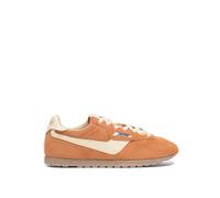 Autry Low-Top Sneaker - Warm Orange Suede And Leather Sneakers - Gr. 44 (EU) - in Orange - für Damen
