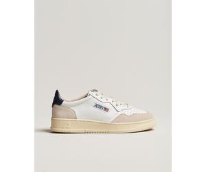 Autry Medalist Low Leather/Suede Sneaker White/Blue Weiß 41