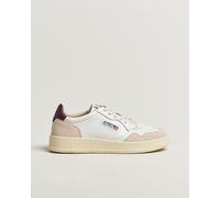 Autry Medalist Low Sneaker White/Burgundy Weiß 43