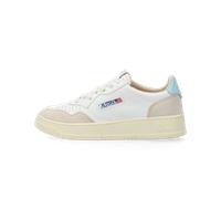 Autry Medalist Low W (leat / suede white / st blue) - 37