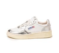 Autry Action Shoes WMNS MEDALIST LOW Beige/Silber 38