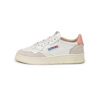 Autry Medalist Low W (leat / suede white / peach) - 39