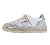 AUTRY Sneakers aus Leder und Wildleder Super Vintage AVLM LS75 Weiß und Gold, Weiß und Gold., 41 EU