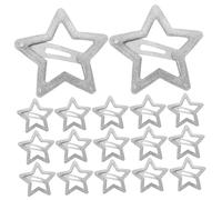 AUTSUPPL 20 Stück Metall Haarclips Fünfzackiger Stern Kleine Snap Haarnadeln Süßer Haarschmuck für Damen Mädchen Alltag und Party