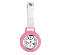 Avaner Krankenschwesteruhr Analog Quarzwerk Schwesternuhr aus Silikon Pflegeruhr Ansteckuhr FOB mit Pin/Clip Taschenuhr für Arzt Doktor Krankenschwester Damen Herren