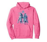Avatar: Fire and Ash Jake Sully and Neytiri Stand Together Pullover Hoodie, Unisex für Erwachsene, Leuchtendes Pink, S