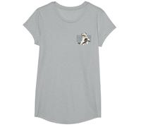 Avatar: The Last Airbender Appa Flying Small Pocket Logo T-Shirt, Mädchen, Grau Meliert, XS