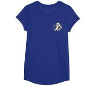 Avatar: The Last Airbender Appa Flying Small Pocket Logo T-Shirt, Mädchen, Königsblau, XS
